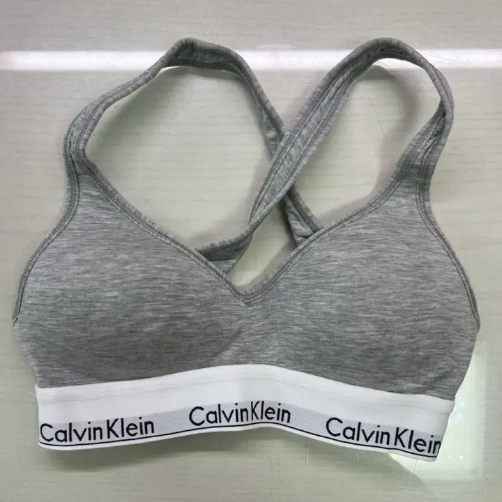 [BUNJANG] Calvin Klein Modern Cotton Lift Bralette (Gray) Bra / [정품/판매] 캘빈클라인 CK 모던 코튼 리프트 브라렛 (그레이)