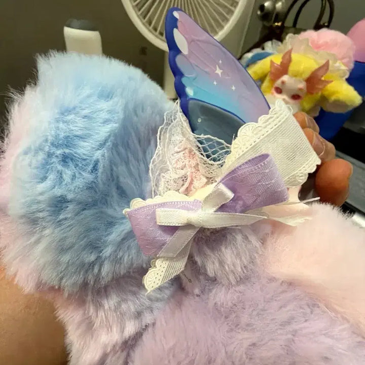 [SOLD OUT] 보라색 날개 퍼 인형 베이비쓰리