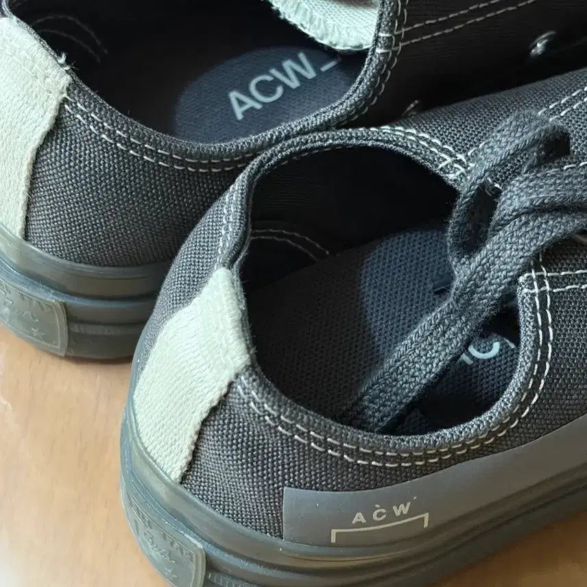 [BUNJANG] Converse x A-COLD-WALL Black Sneakers / 컨버스 x A-COLD-WALL 블랙 스니커즈