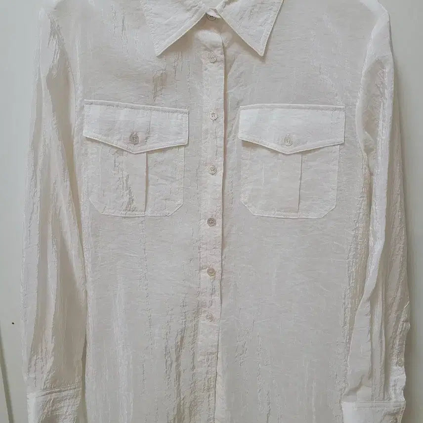 [BUNJANG] CHE Pocket Sheer Shirt / 체 che 포켓 시어 셔츠 미착용