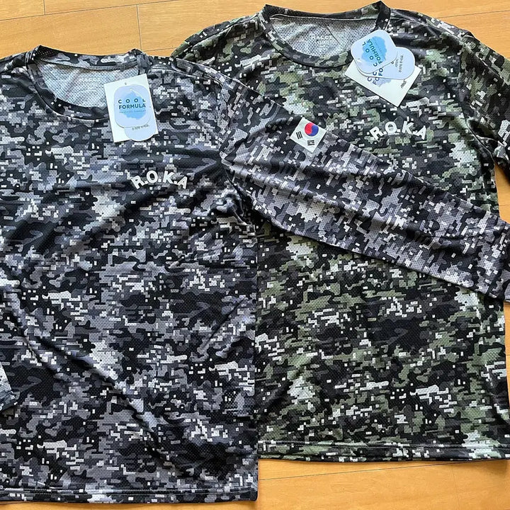 [BUNJANG] ROKA Military Functional Long Sleeve T-Shirt / <여름신상품> ROKA 밀리터리 기능성 긴팔티셔츠 - 반팔도가능합니다.