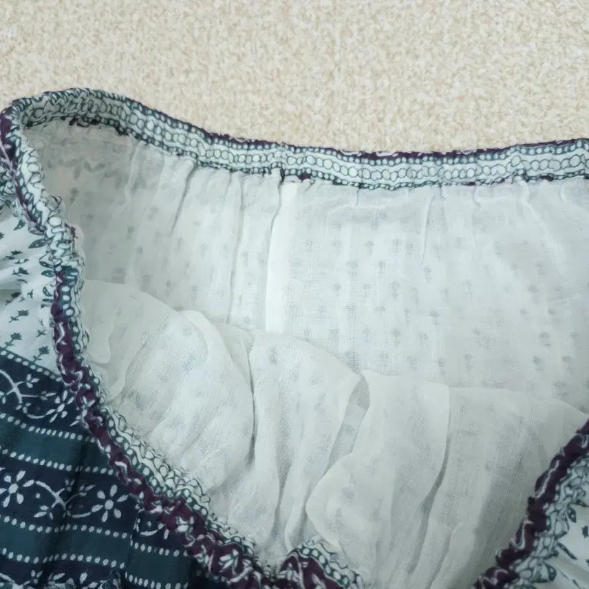 [BUNJANG] Japanese Paisley Ethnic Long Skirt / (M)일본 롱 스커트 페이즐리 에스닉 히피 빈티지 W3092