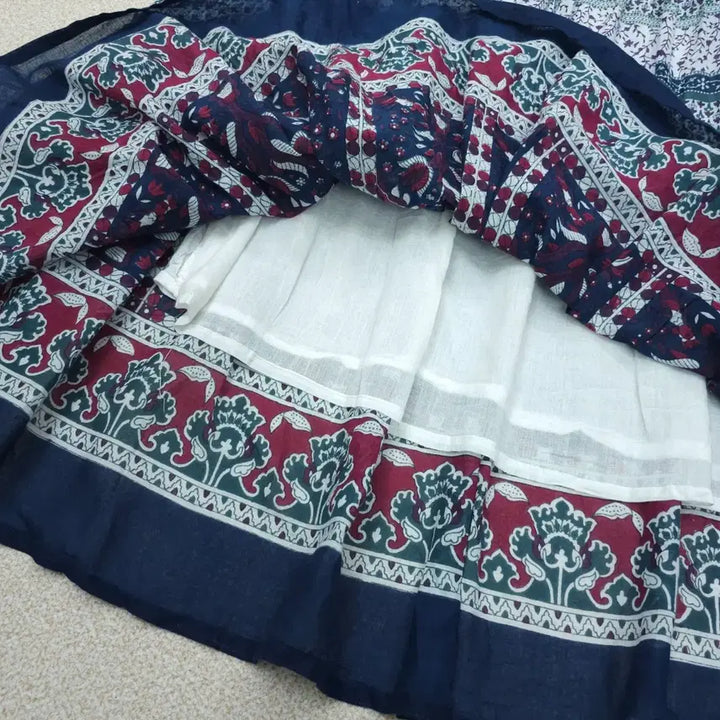 [BUNJANG] Japanese Paisley Ethnic Long Skirt / (M)일본 롱 스커트 페이즐리 에스닉 히피 빈티지 W3092