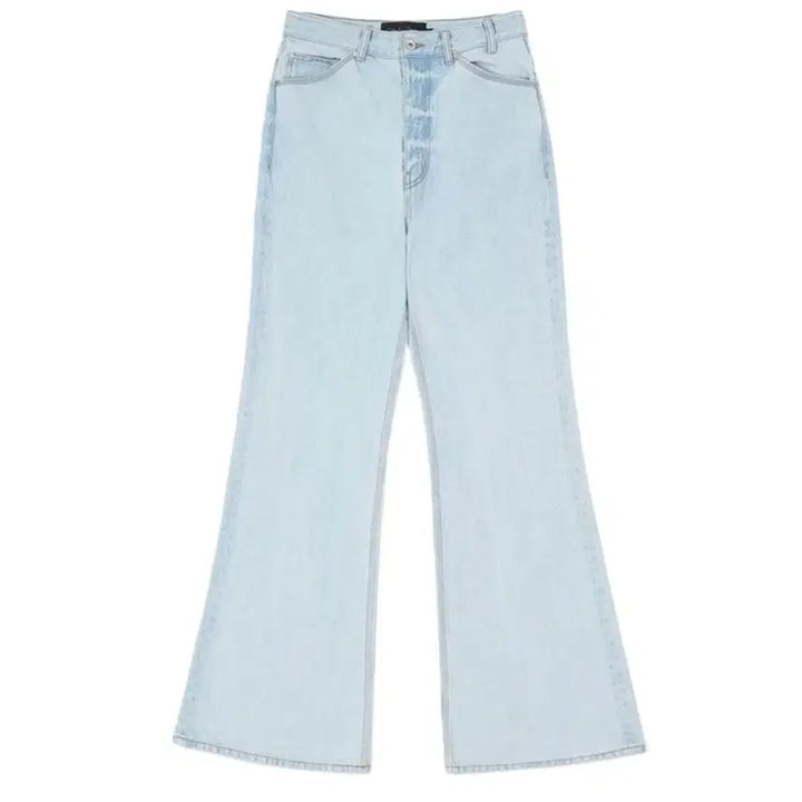 [BUNJANG] STU Flare Denim Pants S Light Blue / STU 플레어 데님 팬츠 S 연청