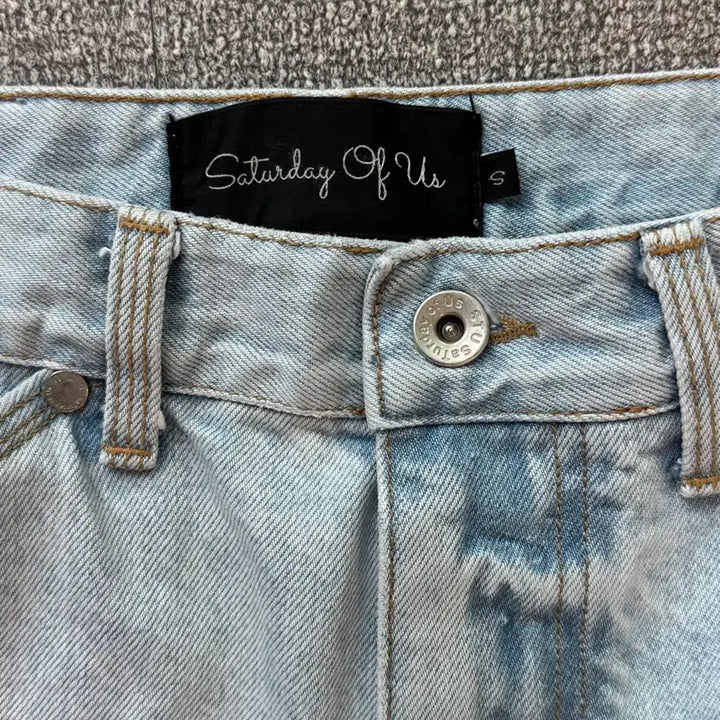 [BUNJANG] STU Flare Denim Pants S Light Blue / STU 플레어 데님 팬츠 S 연청
