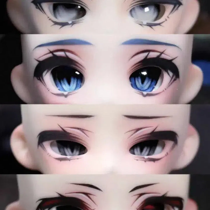 [BUNJANG] Obitsu Compatible Purple Doll Eyes / 오비츠 호환 안구