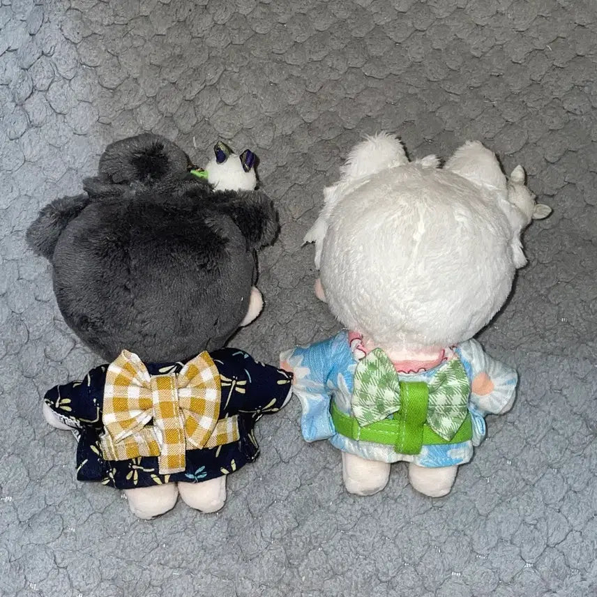 [BUNJANG] Jujutsu Kaisen Gojo Satoru Geto Suguru High School Alumni Plush Set (10cm) / 주술회전 고죠 게토 속성 솜인형 고교동창 와모룩 회옥절 누이 옷 의상