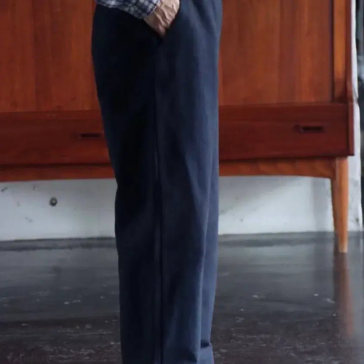[BUNJANG] A.PRESSE Canada Military Motorcycle Moleskin Trousers / [2]아프레쎄 캐나다군 모터사이클 몰스킨 트라우저