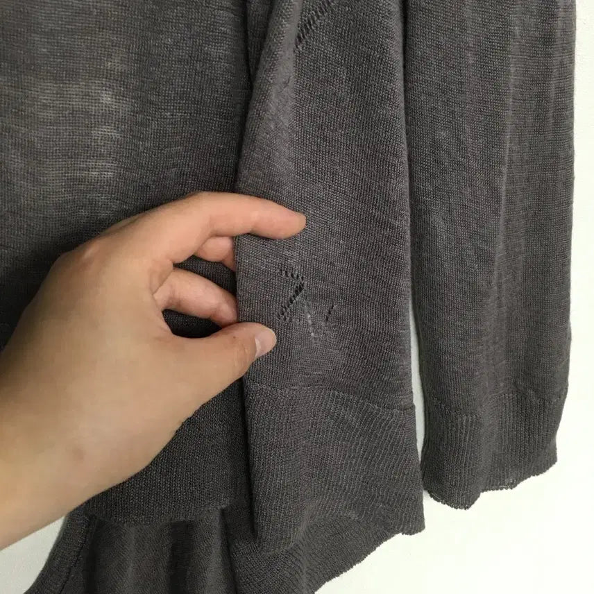 [BUNJANG] Zadig &amp; Voltaire Skull Linen Cardigan L / 쟈딕앤볼테르 해골 린넨 가디건 L