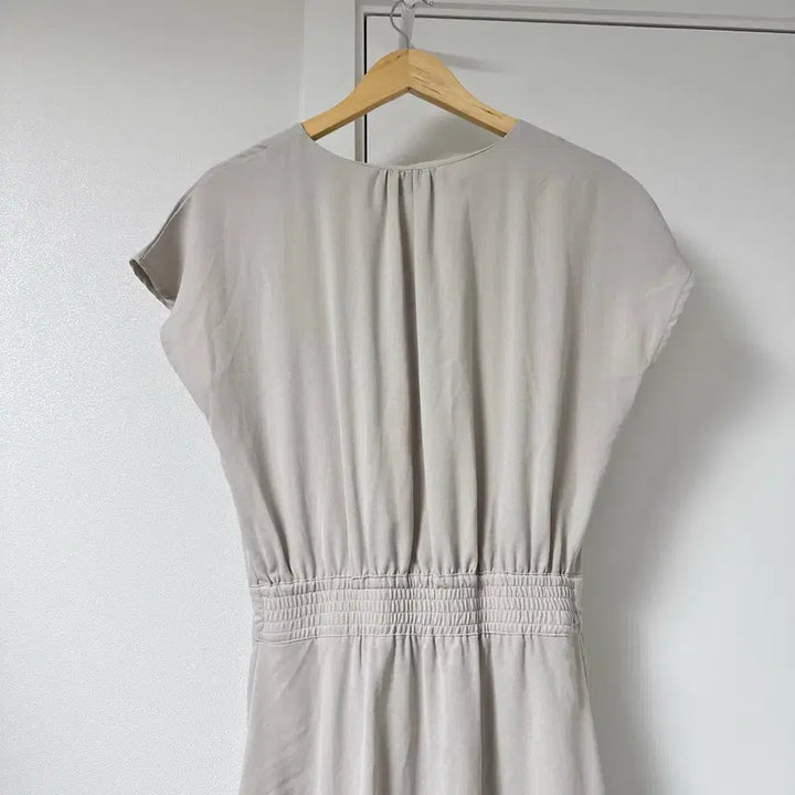 [BUNJANG] V-neck Flare Long Dress S / 브이넥 플레어롱원피스 S
