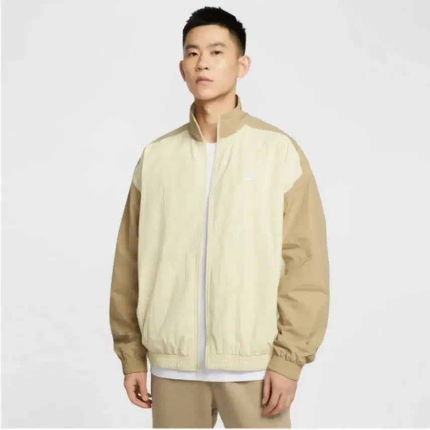 [BUNJANG] Nike Colorblock Woven Track Jacket (XL) / 나이키 배색 우븐 트랙 자켓 바람막이 오버핏 xl