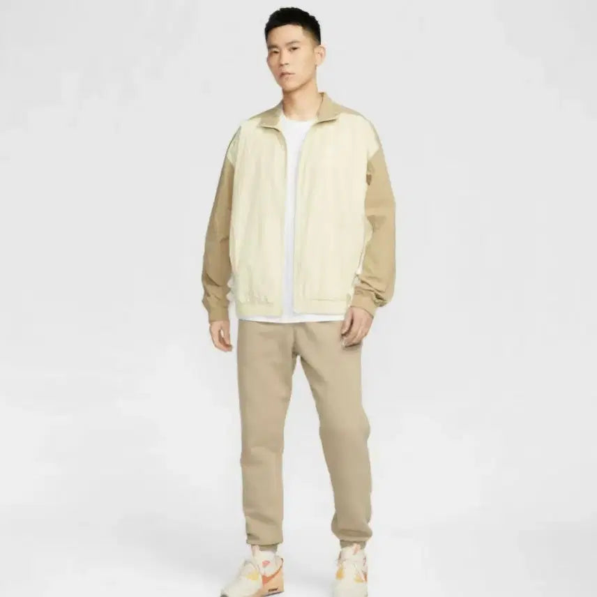 [BUNJANG] Nike Colorblock Woven Track Jacket (XL) / 나이키 배색 우븐 트랙 자켓 바람막이 오버핏 xl