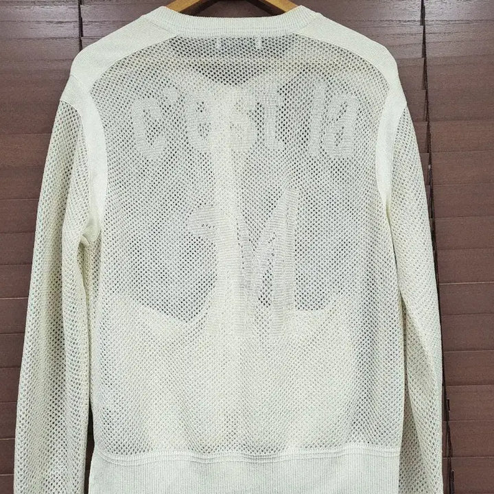 [BUNJANG] MINE Ivory See-through Cardigan / MINE 아이보리 시스루 가디건