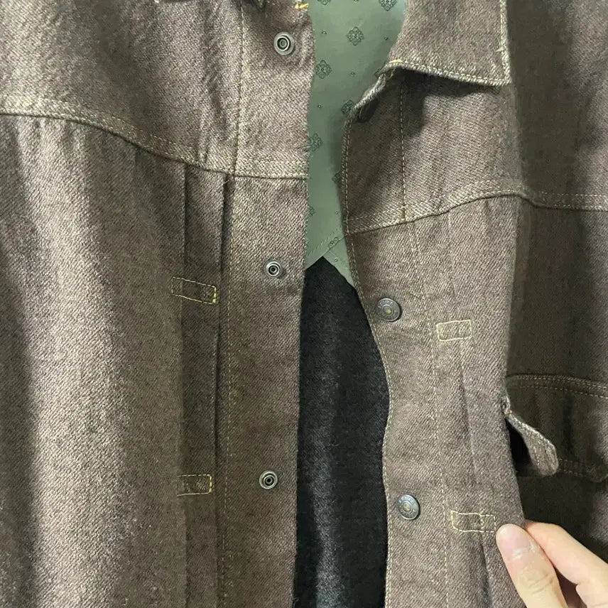 [BUNJANG] Capital 1st Generation Wool Twill Jacket - Brown / 캐피탈 1세대 울 트윌 자켓 브라운 3사이즈
