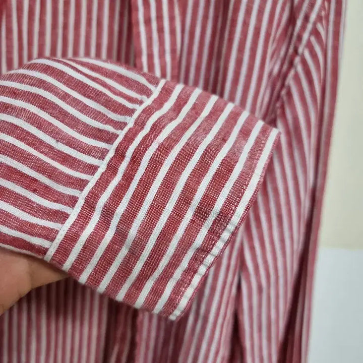 [SOLD OUT] * 타미힐피거 린넨 긴팔 셔츠 100~105 사이즈 추천