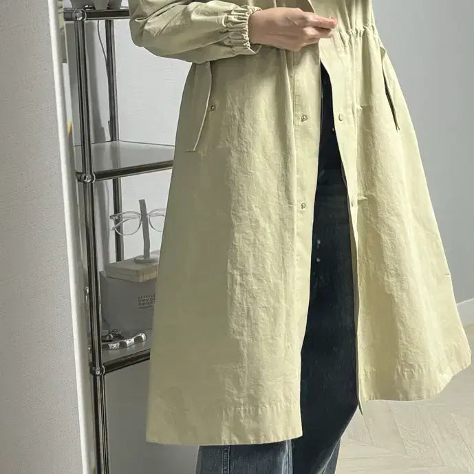 [SOLD OUT] 신세계 지컷 후드 트렌치코트 바람막이