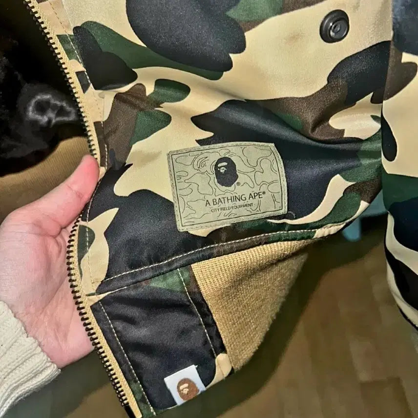 [BUNJANG] BAPE Shark Flight Jacket / 정품) 베이프 샤크 항공자켓 오늘까지 판매 마지막 가격
