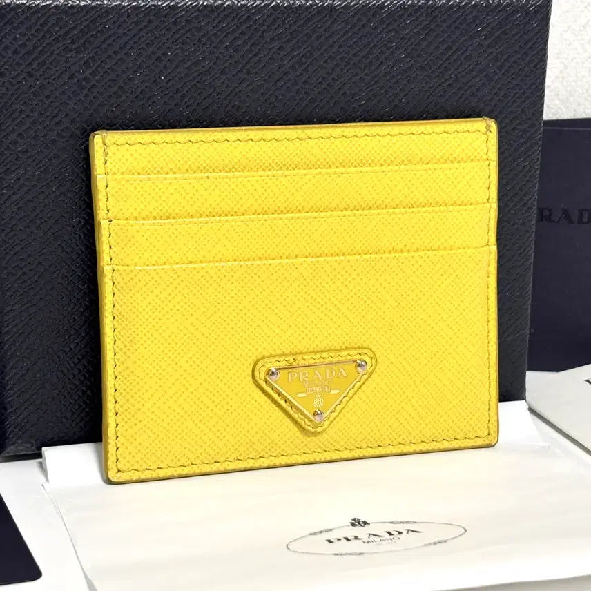 [BUNJANG] Prada Saffiano Leather Card Holder / [A+급/정품] 프라다 사피아노 레더 카드지갑