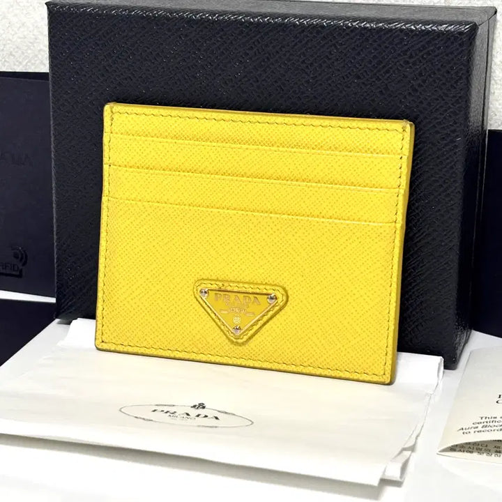 [BUNJANG] Prada Saffiano Leather Card Holder / [A+급/정품] 프라다 사피아노 레더 카드지갑