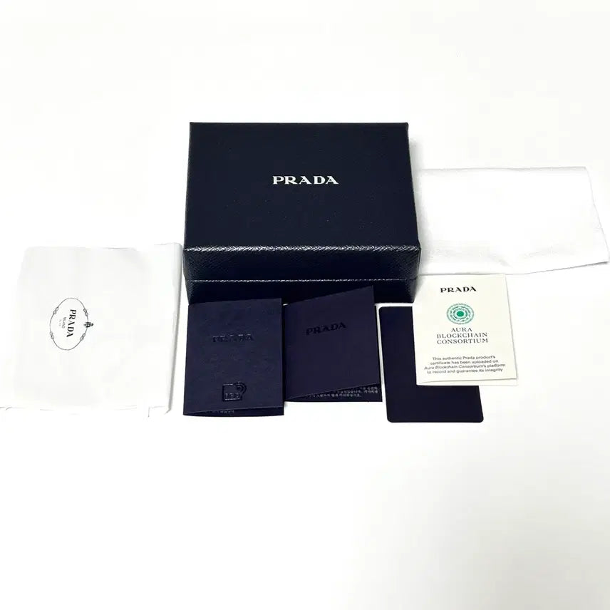 [BUNJANG] Prada Saffiano Leather Card Holder / [A+급/정품] 프라다 사피아노 레더 카드지갑