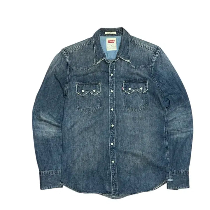 [SOLD OUT] 리바이스 웨스턴 데님 투포켓 셔츠