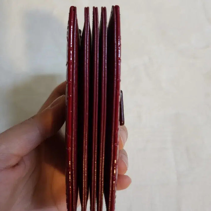 [SOLD OUT] 디올 레이디 디올 카드지갑 버건디