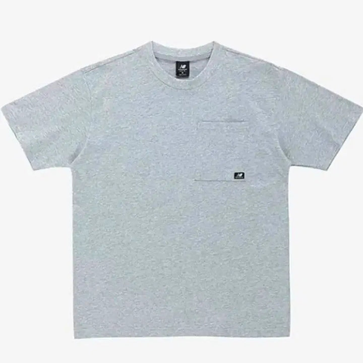 [BUNJANG] New Balance Pocket US Grey T-Shirt (New) / 뉴발란스 포켓 (US) 그레이 반팔티 새상품