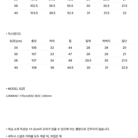[BUNJANG] For Your Eyes Only Neil Straight Denim 36 / 포유어아이즈온리 포유온 Neil straight denim 36 ex