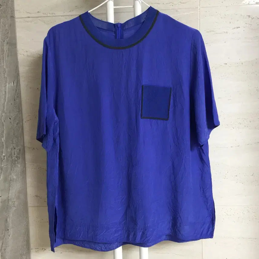 [SOLD OUT] KUHO 구호 23 니트포켓 슬리브 블라우스 85
