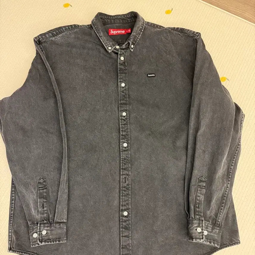 [BUNJANG] Supreme Small Box Denim Shirt Black XL / 슈프림 스몰 박스 데님 셔츠 블랙 - 25SS XL사이즈