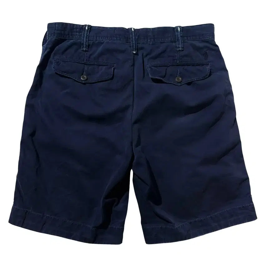 [BUNJANG] Polo Ralph Lauren Twill Cotton Shorts Navy / [30-31] 폴로 랄프로렌 트윌 코튼 하프팬츠 반바지 네이비