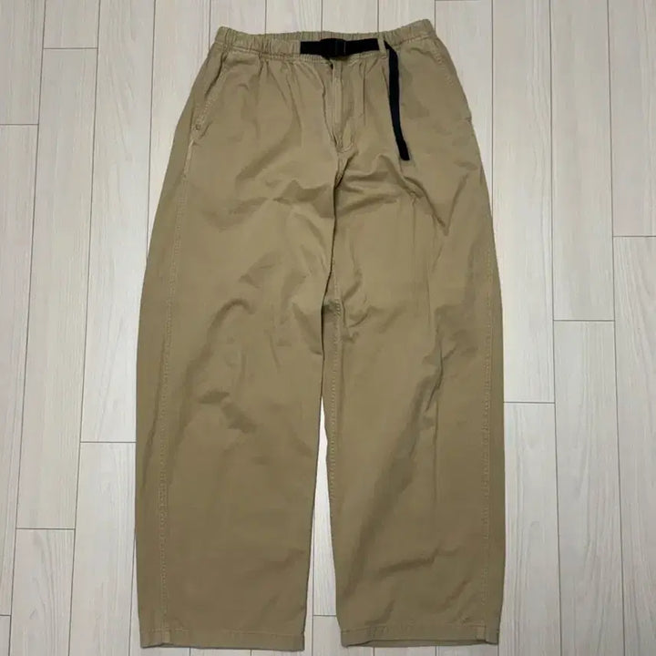 [BUNJANG] Gramicci Wide Pants Khaki / [L] 그라미치 와이드팬츠 카키