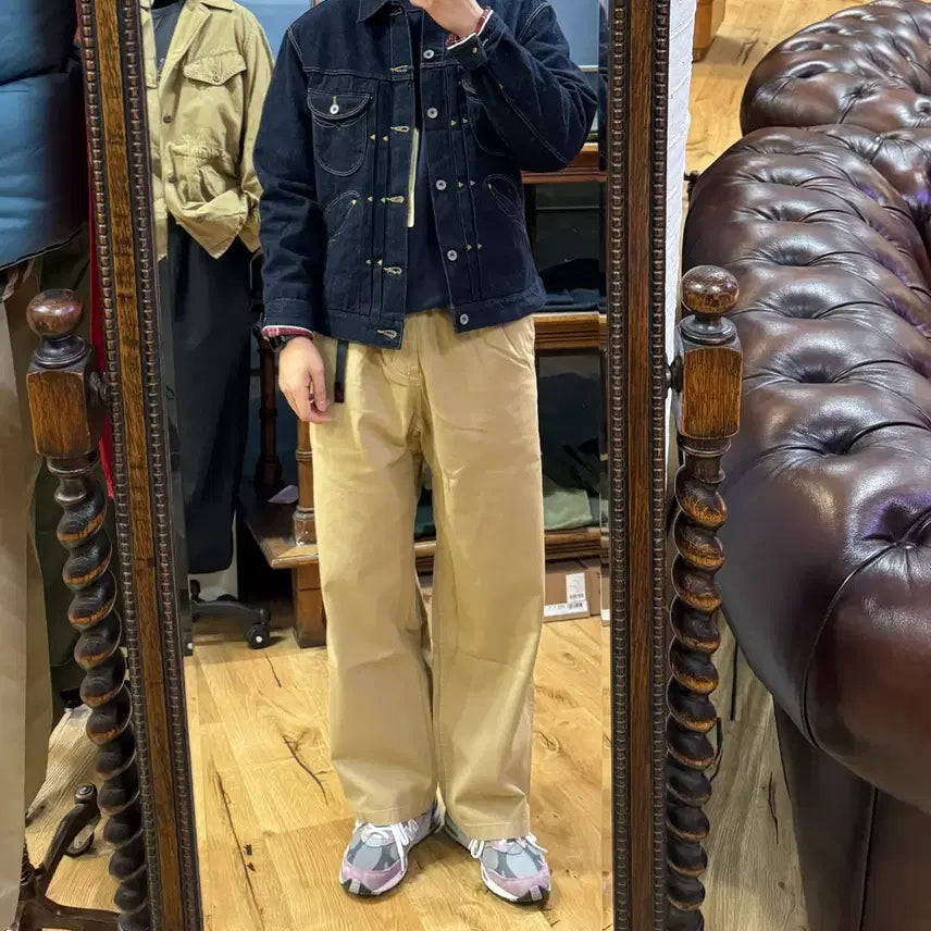 [BUNJANG] Gramicci Wide Pants Khaki / [L] 그라미치 와이드팬츠 카키