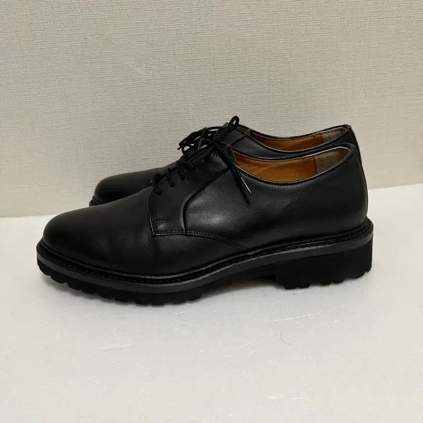 [SOLD OUT] 새상품급  리갈 REGAL 201 비브람솔 더비 구두 플레인토 블랙 26