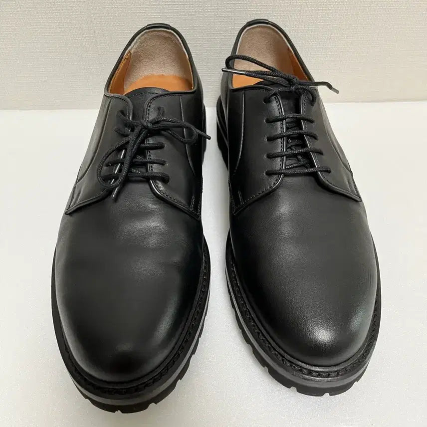 [SOLD OUT] 새상품급  리갈 REGAL 201 비브람솔 더비 구두 플레인토 블랙 26