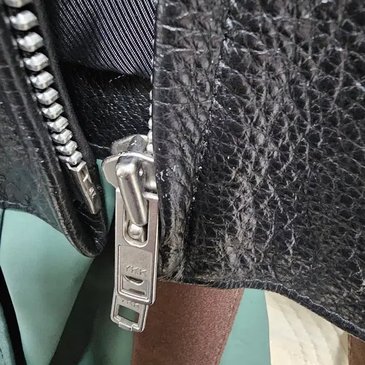 [BUNJANG] Dopejason Cowhide Leather Jacket / 블랙 레더 자켓 집업 XL사이즈 도프제이슨 카우하이드 소가죽