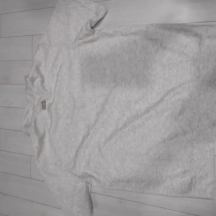 [BUNJANG] Kakao Friends Half-Zip Short-Sleeve T-Shirt White / 카카오프렌즈 반집업 반팔 티셔츠 화이트