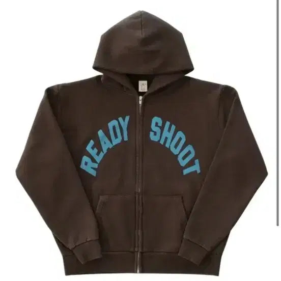 [BUNJANG] Collect Pieces Brown Ready Shoot Hooded Zip-Up (M) / 최종가) 컬렉트피시스 / 브라운 레디 슛 후드집업 (M)