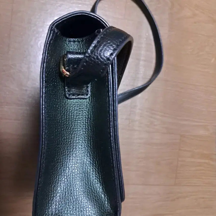 [BUNJANG] J.ESTINA Black Leather Mini Crossbody Bag / 제이에스티나 블랙 가죽 크로스백 미니백