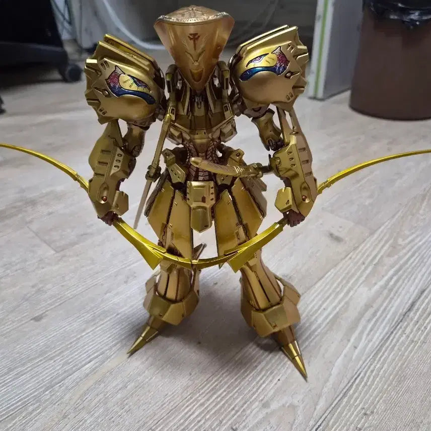 [BUNJANG] Volks IMS 1/100 Knight of Gold Coronation Bow Version Painted Model Kit / Volks 1/100 IMS 나이트 오브 골드 대관식 활 버전 도색완성품