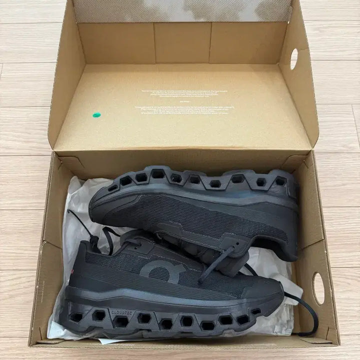 [BUNJANG] On Running Cloudmonster Void Black Sneakers / [44] 온 러닝 클라우드몬스터 보이드 블랙 (크림 구매)