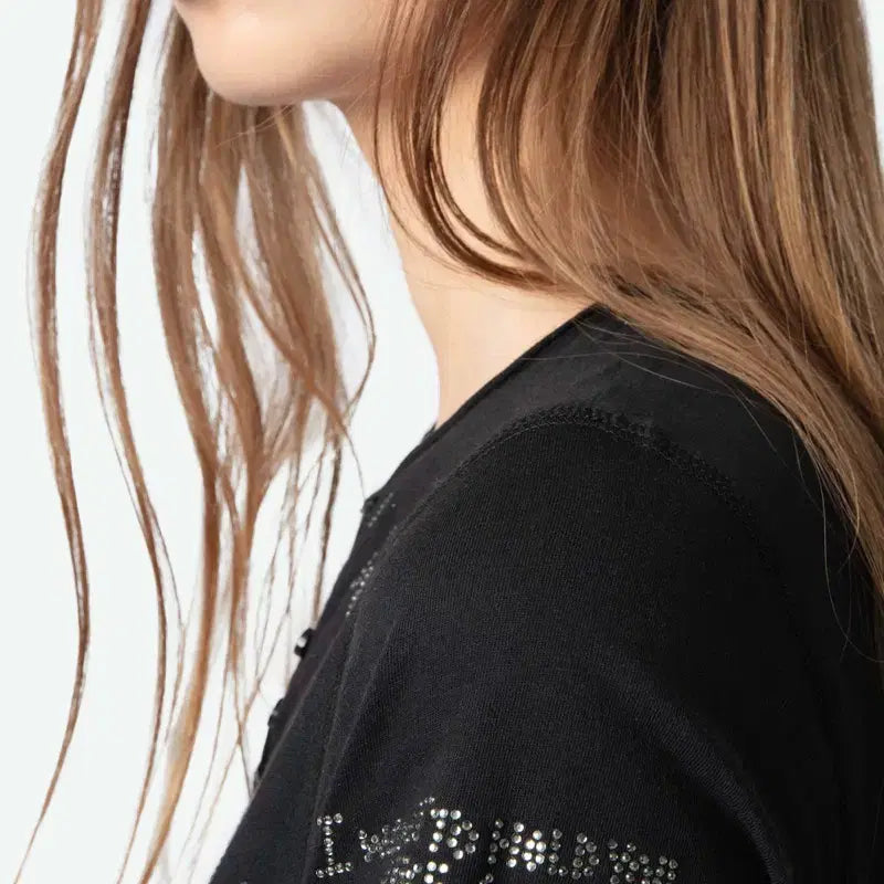 [BUNJANG] 쟈딕앤봋테르 Tunisien Multi Strass T-shirt / 쟈딕앤봋테르 Tunisien Multi Strass T-shirt