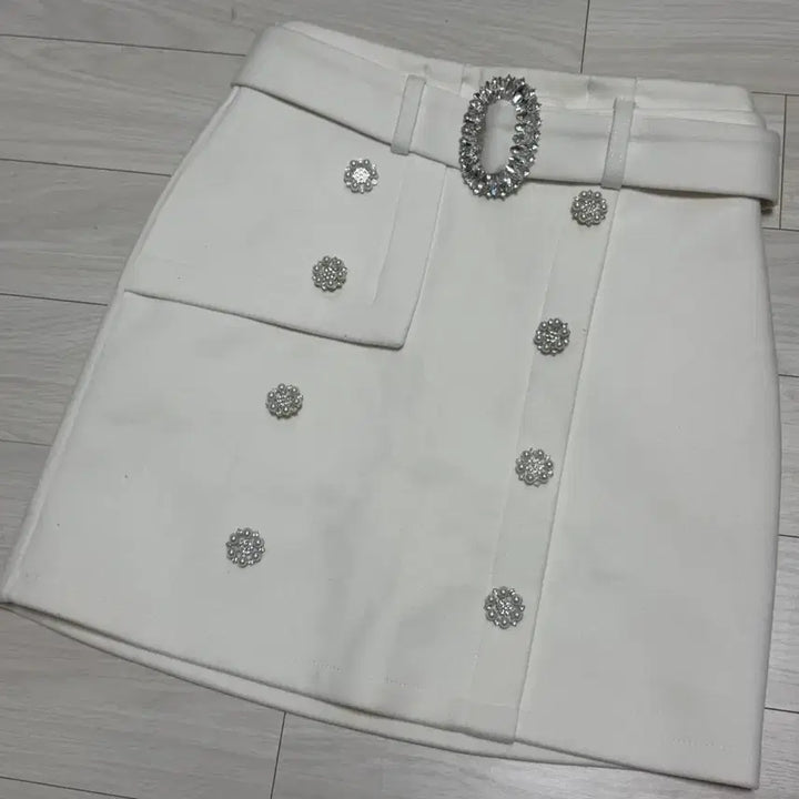 [BUNJANG] Wool Cubic Skirt / 울 큐빅 스커트 새상품 수입의류 하객룩