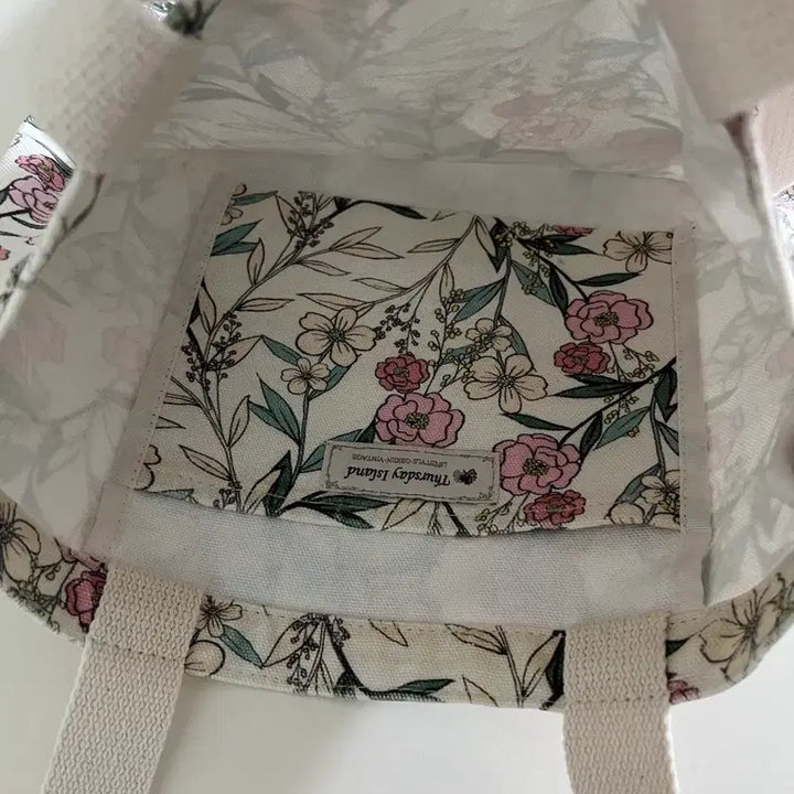 [BUNJANG] Thursday Island Flower Eco Bag / 써스데이아일랜드 플라워 에코백 가방