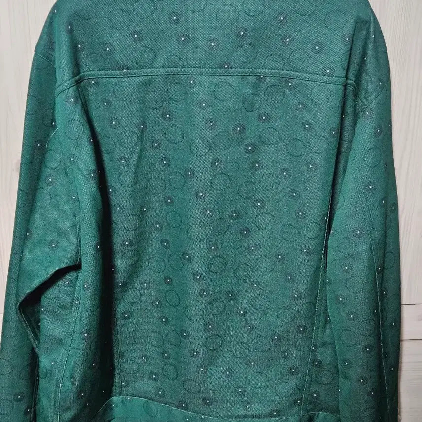 [BUNJANG] Needles Green Pattern Fanny Jean Jacket / Needles 니들스 그린 패턴 패니 진 자켓