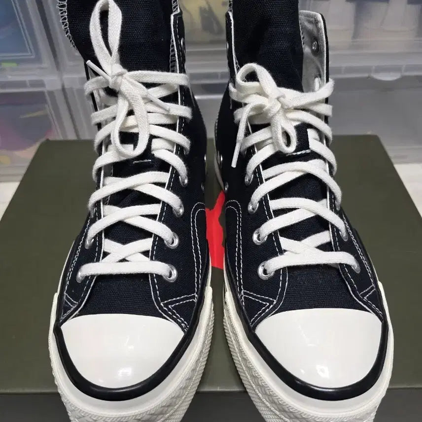 [BUNJANG] Converse Chuck 70 Hi Plus Black Sneakers / 컨버스 척 70 하이 플러스 블랙