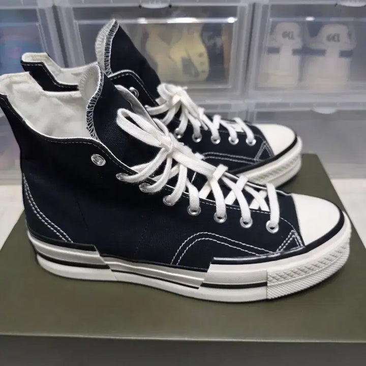 [BUNJANG] Converse Chuck 70 Hi Plus Black Sneakers / 컨버스 척 70 하이 플러스 블랙
