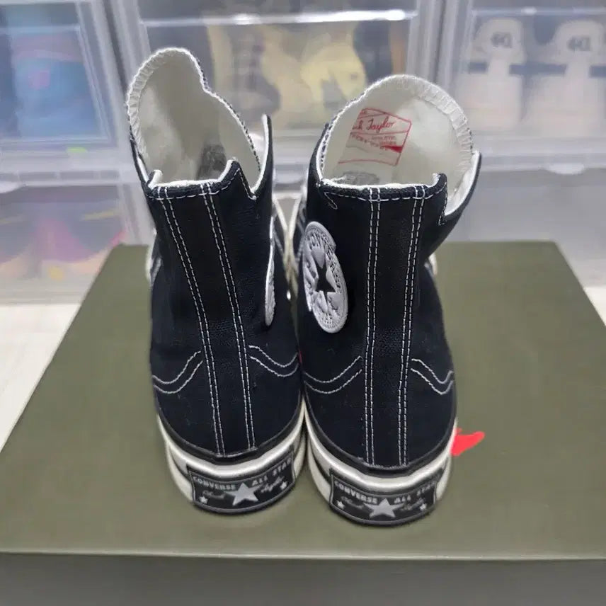 [BUNJANG] Converse Chuck 70 Hi Plus Black Sneakers / 컨버스 척 70 하이 플러스 블랙