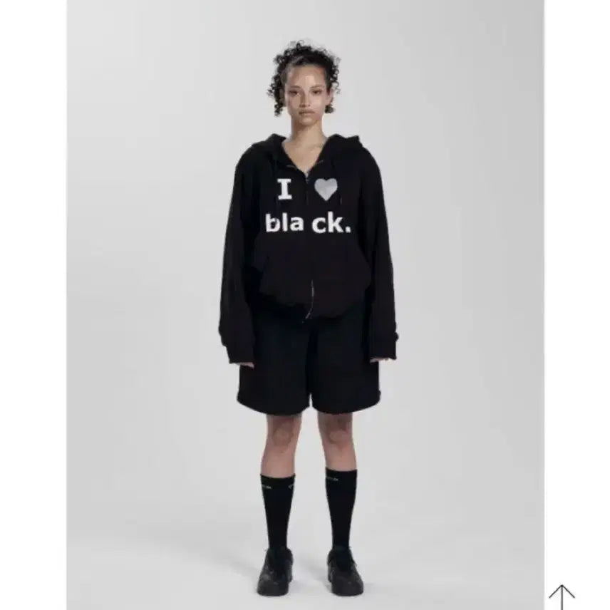 [BUNJANG] ODDAER i Black Hoodie Zip-Up Size 1 / 오도어 i black 후드집어 1사이즈