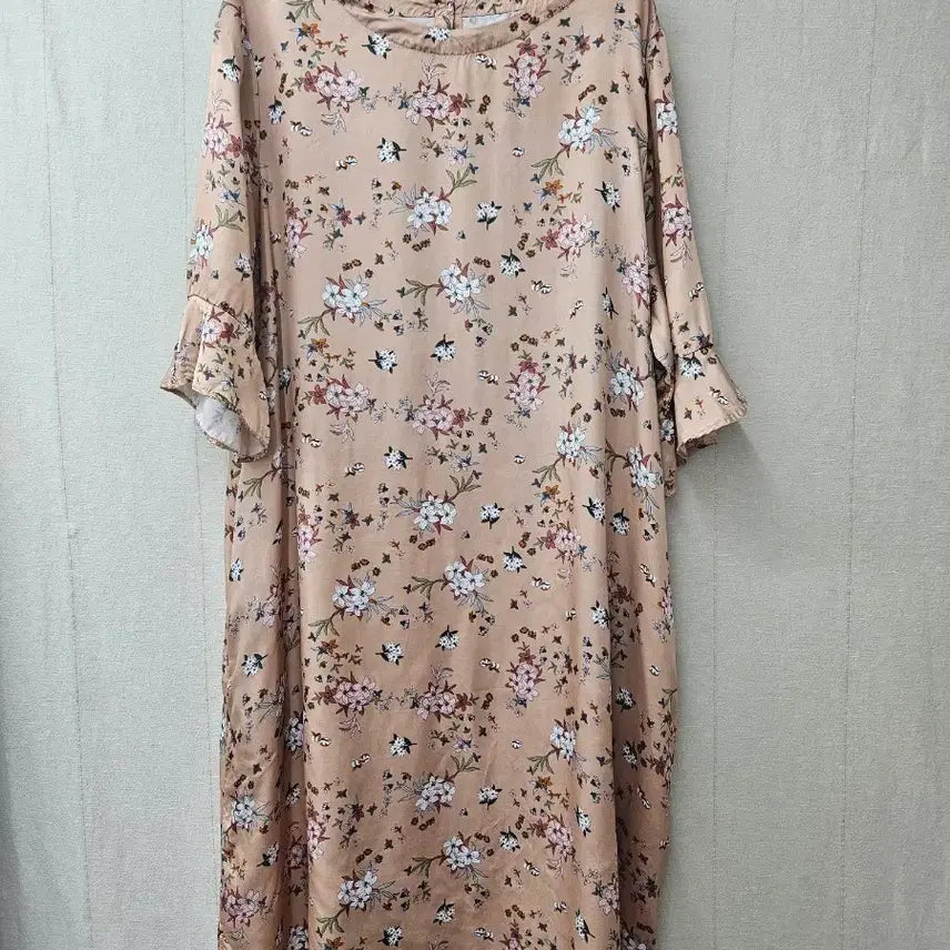 [BUNJANG] Rozily Rayon Floral Print Dress / 로질리 인견원피스  88~99